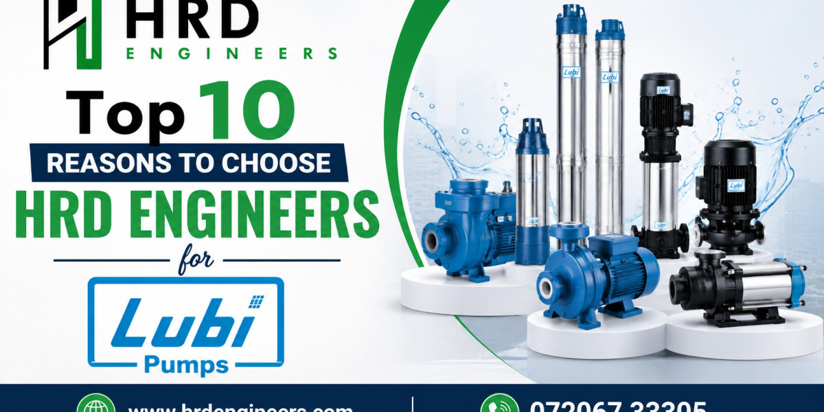 Top 10 Reasons to Choose HRD Engineers for Lubi Pumps