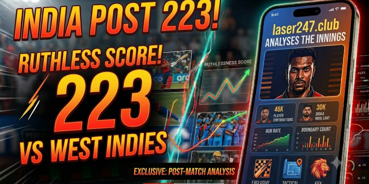 India Post 223 Against West Indies