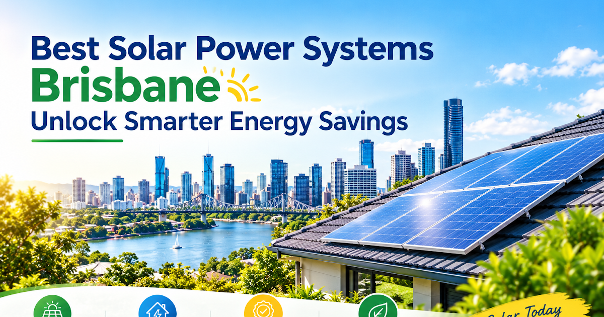 Best Solar Power Systems Brisbane – Unlock Smarter Energy Savings