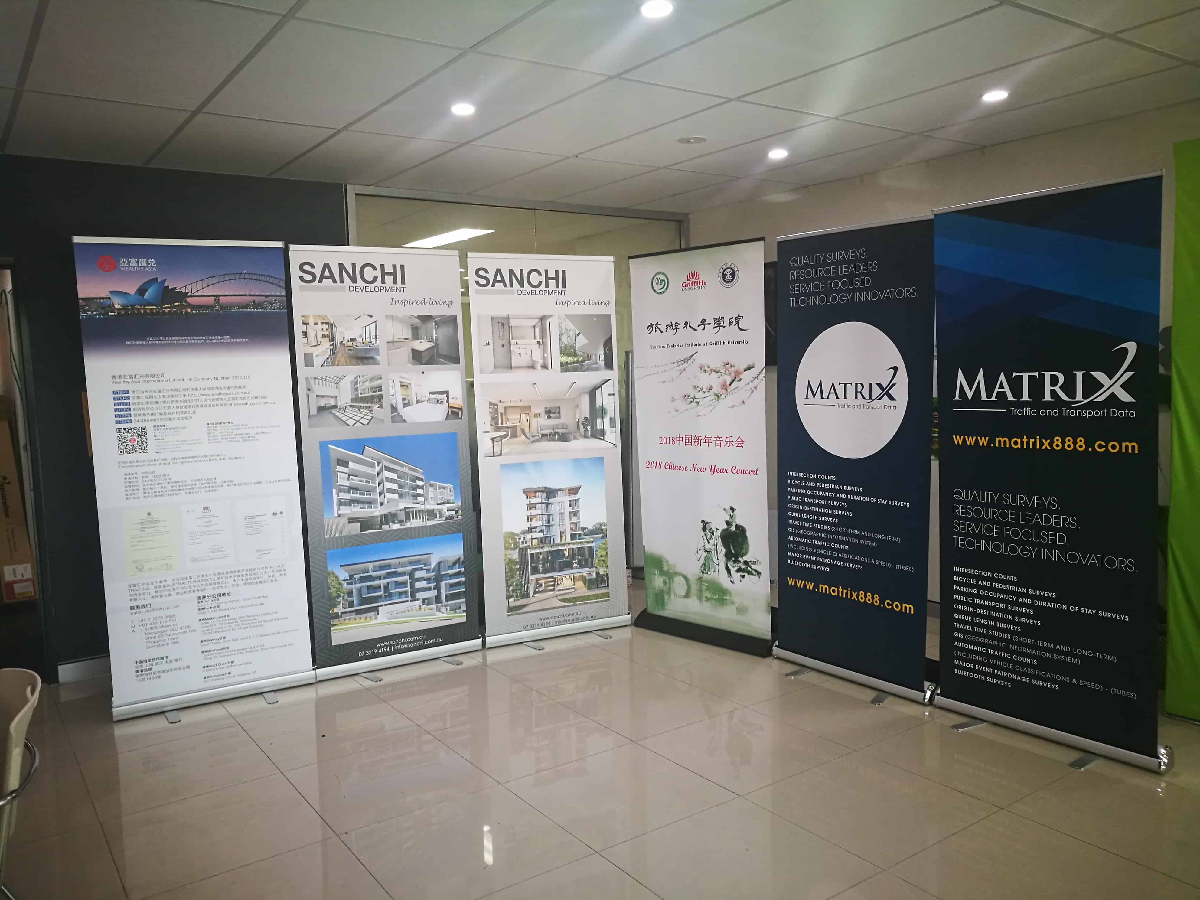 Pullup Banner Printing in Brisbane - Custom Pull Up Banner